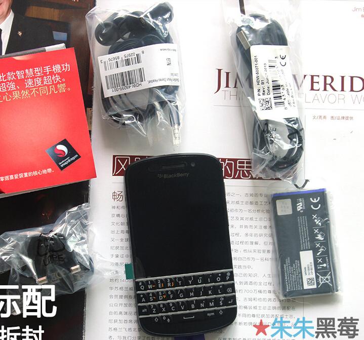 正品未激活全新智能键盘商务手机黑莓q10广州限时惊喜价