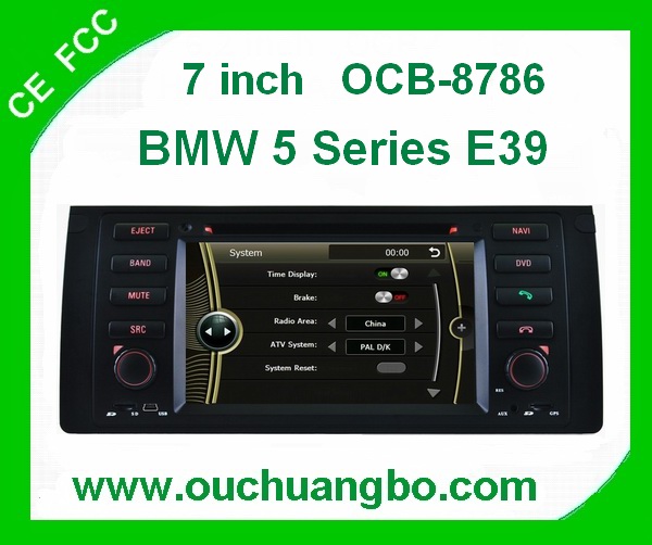 Ouchuangbo Car Radio for BMW 5 Series E39
