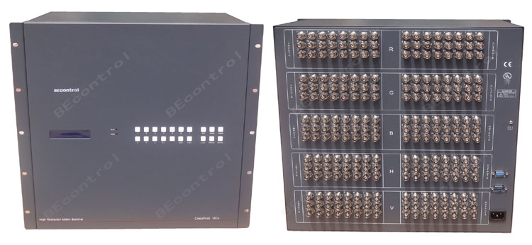 32系列RGB矩阵切换器32路RGBHV信号输入,32路RGBHV信号输出；   广播电视工程、多媒