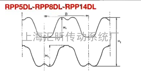 VOLTA  RPP8M-DL双面齿型规格及150MM价格