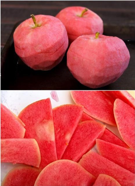 红肉苹果的红颜色是什么成分？
