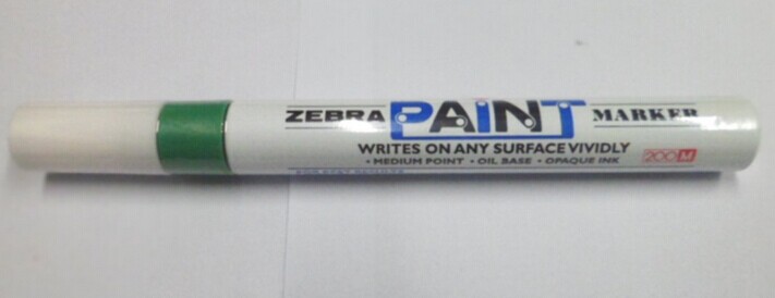 日本斑马ZEBRA油漆笔200M多功能记号笔