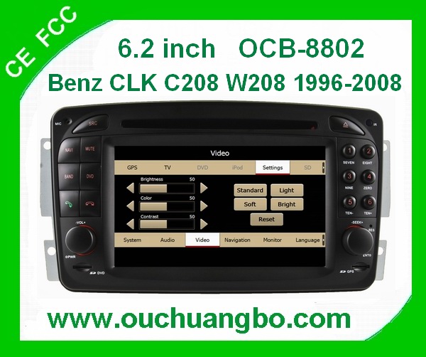 Ouchuangbo Car Radio Bluetooth TV System for Merce
