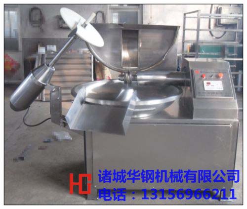 华钢80型号高速斩拌机供应商，生产千叶豆腐斩拌机
