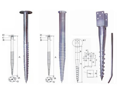新疆热镀锌螺旋地桩厂家_新疆热镀锌螺旋地桩生产厂家