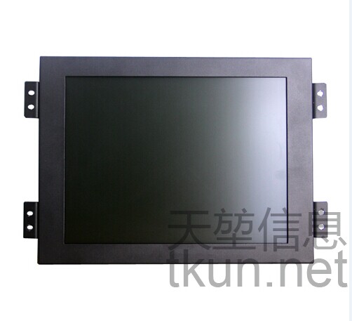 TKUN 12寸B121XGA高亮LED电容屏工业触摸显示器 最多可支持10个点
