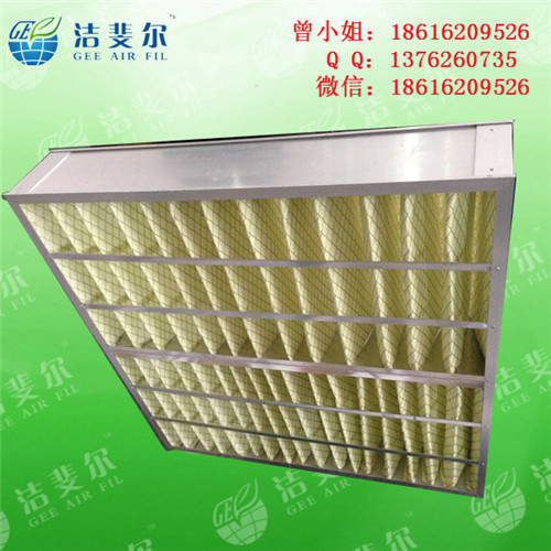 F8中效箱式过滤器/化纤中效箱式过滤器行情
