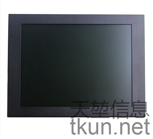 TKUN 12寸T121XGA嵌入式安装电阻屏工业触摸液晶显示器