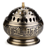 佛教宝鼎香炉价格如何 哪里可以买到创新的纯铜四神兽镇宅宝鼎香炉
