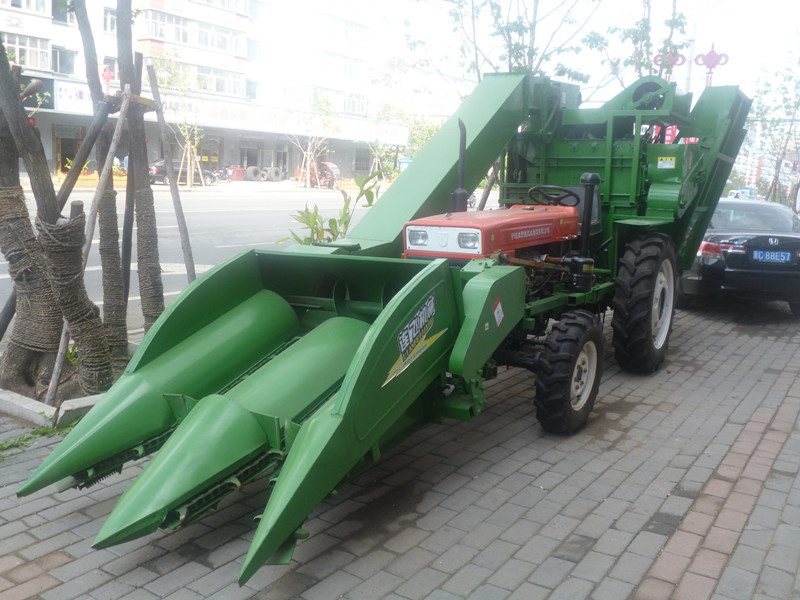 供应黑龙江价格合理的连飞机械背负式玉米收获机