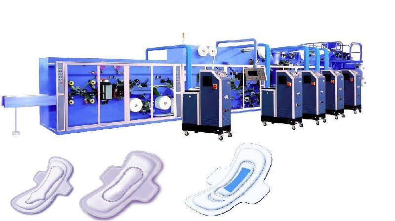 溢泰科技全伺服卫生巾生产线厂家供应：全伺服卫生巾生产线公司