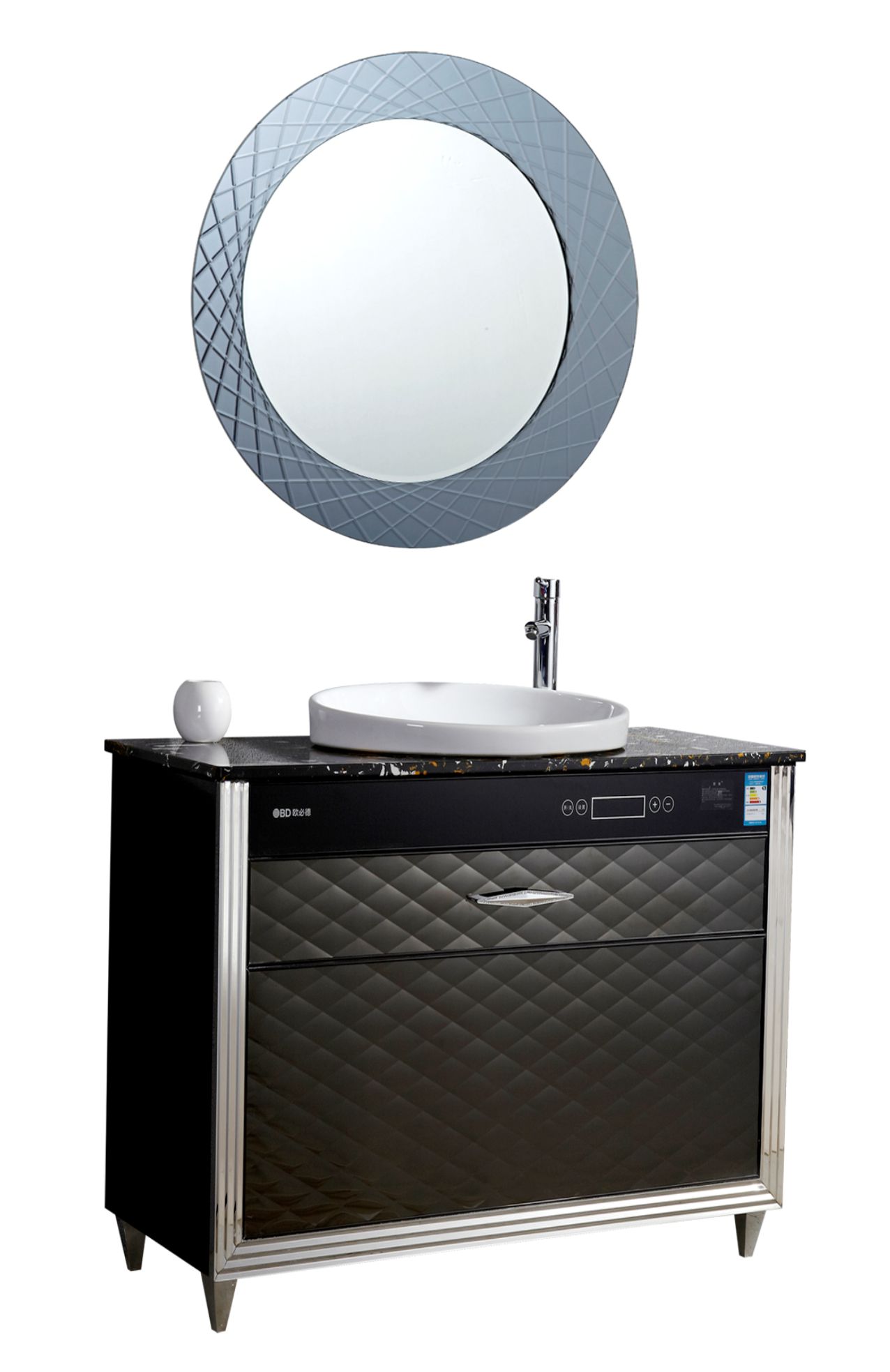 欧必德浴室柜集成热水器 不挂墙的热水器更安全 热水即开即用