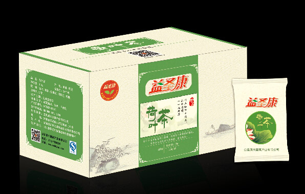 促进肠胃蠕动，排毒产品——益圣康荷叶茶