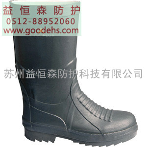 苏州劳保用品 E301401 防砸 防刺穿 耐酸碱 耐磨 耐油 耐高温 防化救援安全靴