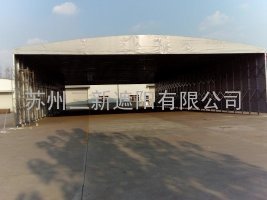 上海仓储移动式推拉篷