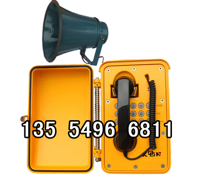 矿井专用IP网络电话机，防水广播电话机