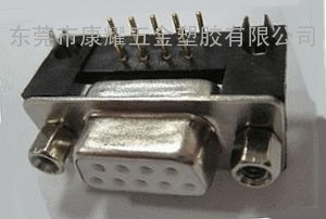 DR9P母车针白色D-SUB VGA连接器