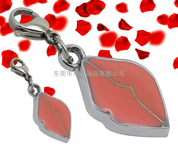 2015 stainless steel enamel cheap lucky charms