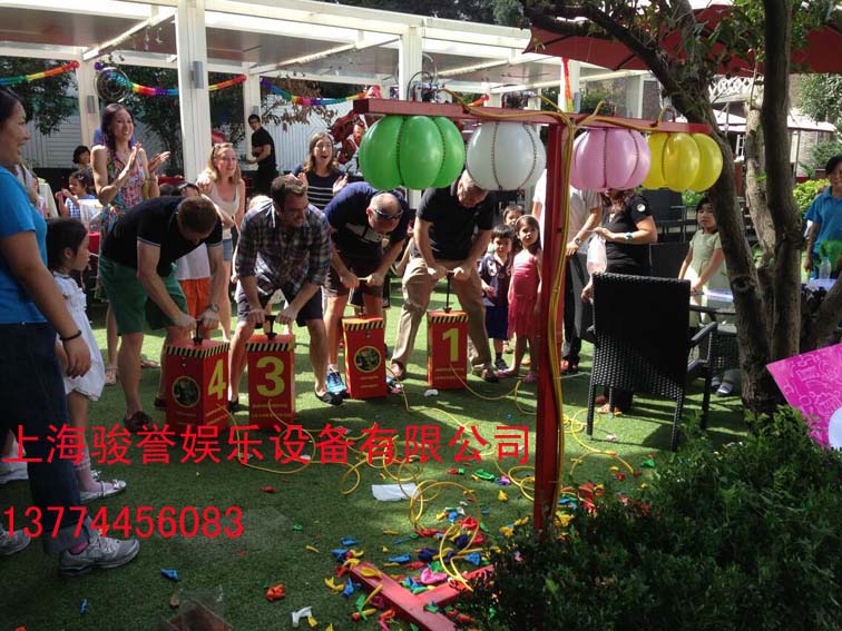 上海游戏道具终极爆破打气球竞技比赛租赁