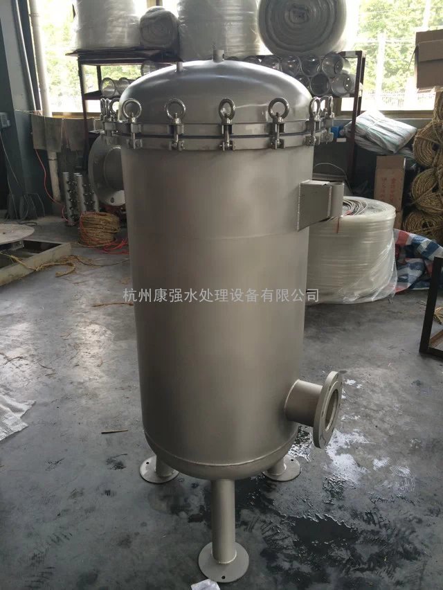 表面喷砂处理精密过滤器 多支滤芯过滤器 45芯40英寸