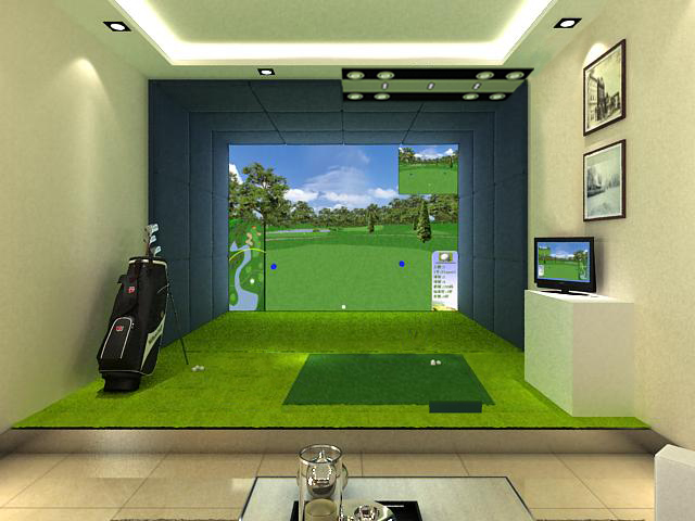 瑶昆模拟高尔夫，高尔夫模拟器，室内高尔夫
