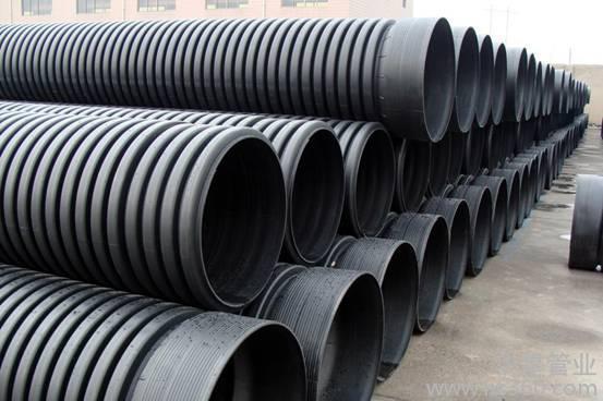 朔州hdpe钢带增强排水管批发厂家  市政工程专用管道