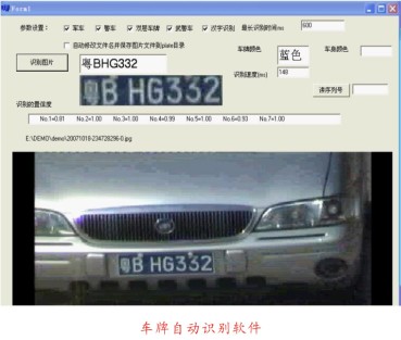 智能车牌识别系统
