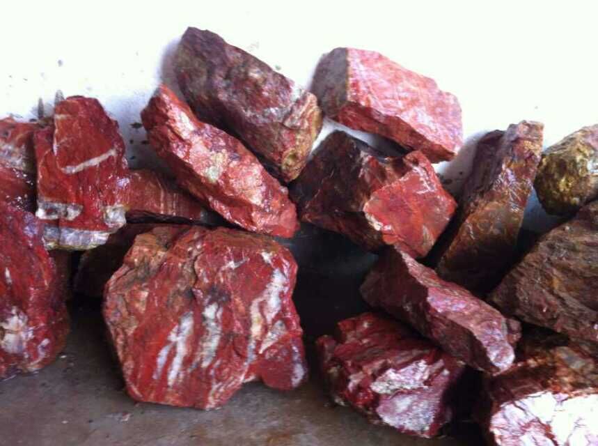 供应红玛瑙原石毛料50吨