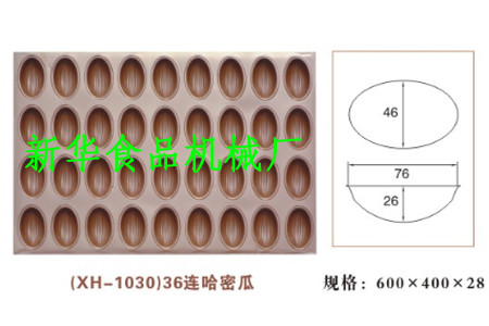 36连橄榄不粘蛋糕烤盘模具