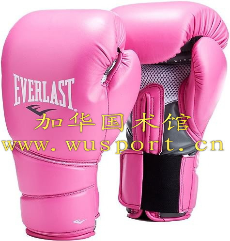 everlast 拳击手套 粉色 12 盎司 训练拳套 出口外贸拳击手套