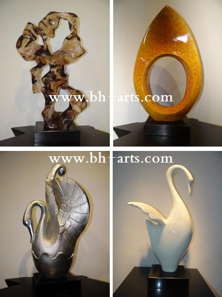 深圳复合材料雕塑厂供应抽象艺术摆件 雕塑