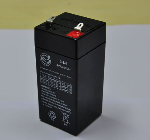 理士正品4V4AH电子秤电池免维护4v铅酸电池