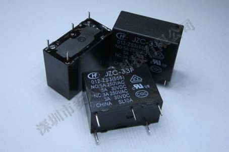 宏发（HF）继电器JZC-33F/024-ZS3,原装新货。