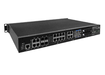 安防专用工业交换机、IP40、EMC四级，实用于平安城市、轨道交通