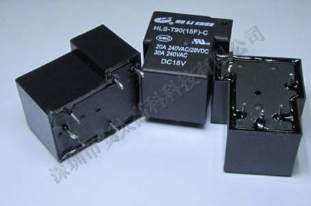 合力顺（HLS）继电器HLS-T90-DC5V-C,原装新货。