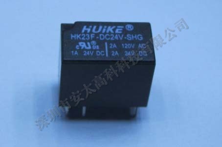 汇科继电器HK23F-DC24V-SHG原装新货。