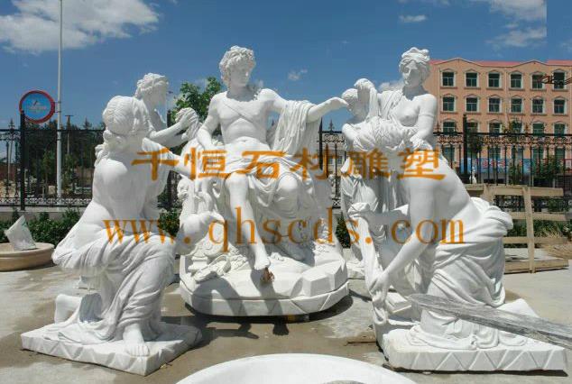 欧式喷泉雕塑的特点-曲阳千恒石雕厂