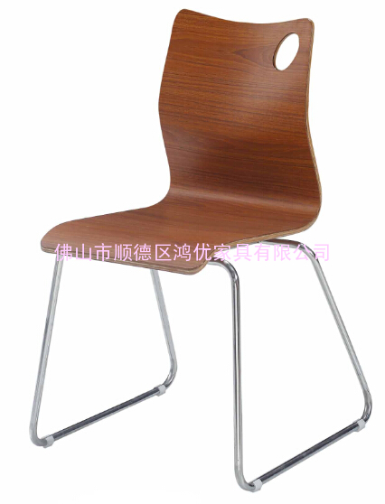 广东弯曲木椅面餐椅 佛山曲木椅生产厂家 质量好的曲木椅