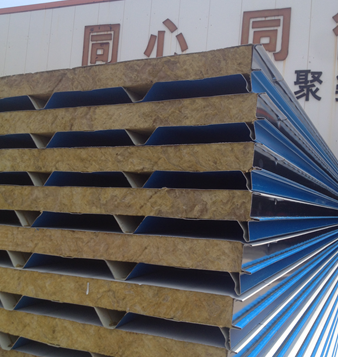 岩棉瓦楞彩钢板价格 瓦楞彩钢板批发