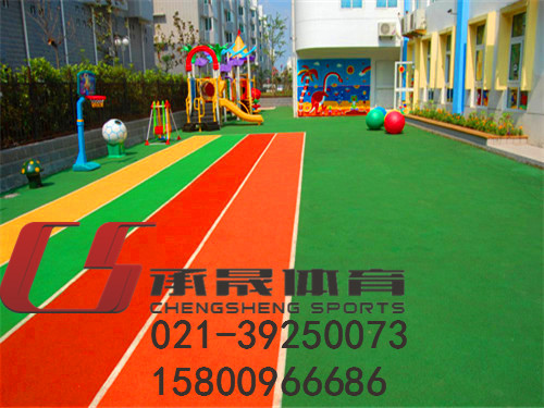 上海幼儿园塑胶地坪施工