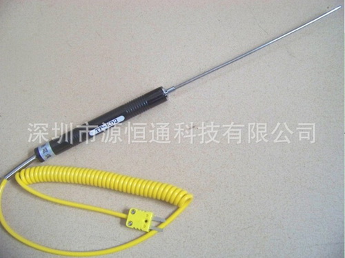 TPK02台湾泰仕K型热电偶针式热电偶探头TPK-02液体探头现货