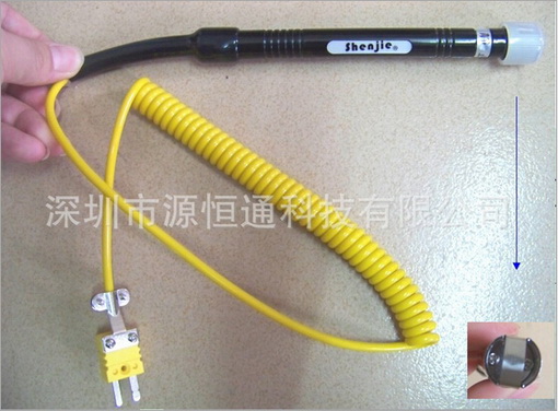 台湾泰仕K型表面热电偶TP-K03固体表面接触面为片状-现货