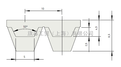 日本NOK皮带 NOK同步带齿面加导条