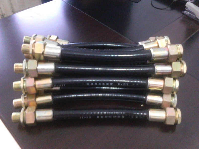 BNG防爆挠性连接管，橡胶护套防爆挠性连接管