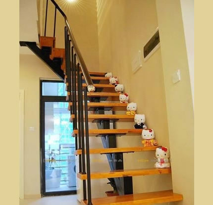 钢木楼梯设计要引导审美主动性