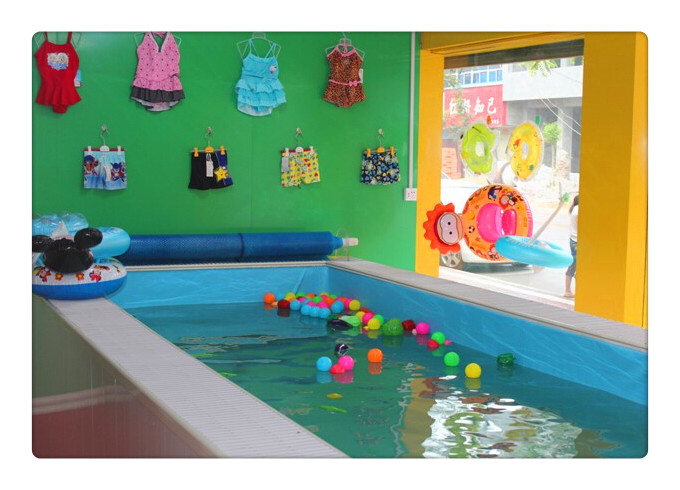 婴儿游泳池豪华组装冲浪游泳设备
