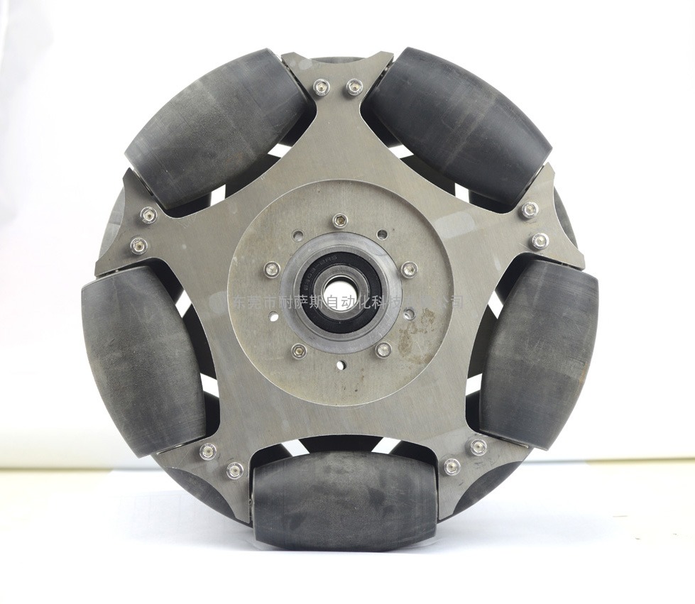 10寸254毫米双铝全向轮（Omni Wheel）/滚子轴承&amp;中心轴承 14147