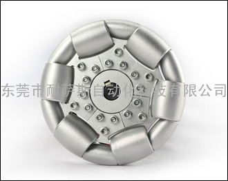 100mm 全向轮（omni directional wheels)--单片90°铝轮 14179