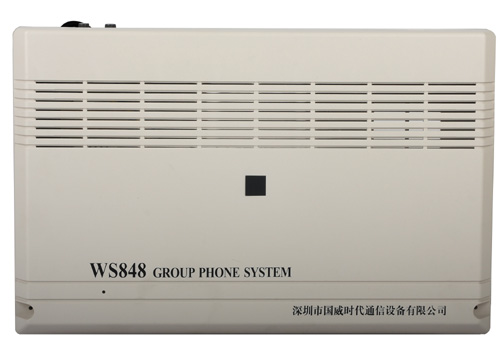 国威时代/WS848-（9A）型12拖64集团电话交换机12外线64个分机 