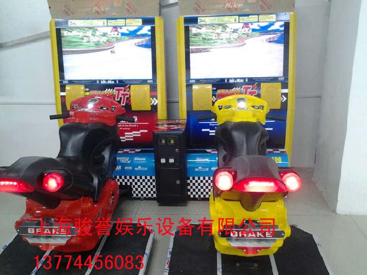 上海周边租赁模拟双人摩托车 互动体感游戏机出租